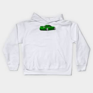 Green Nissan 350z Kids Hoodie